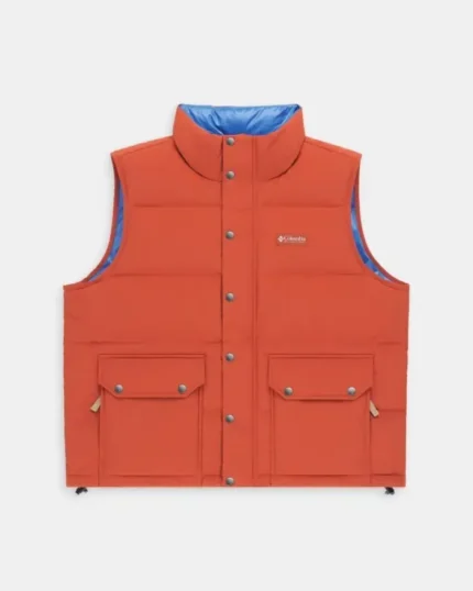 Rust-Red Madhappy x Columbia Wallowa Puffer Vest